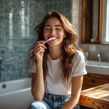 Комплексная чистка зубов за 7900 руб.