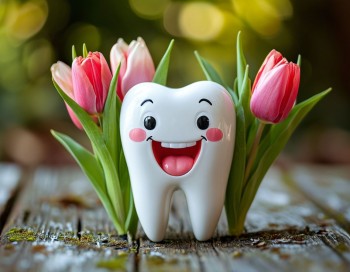 Белоснежная улыбка ко дню рождения!